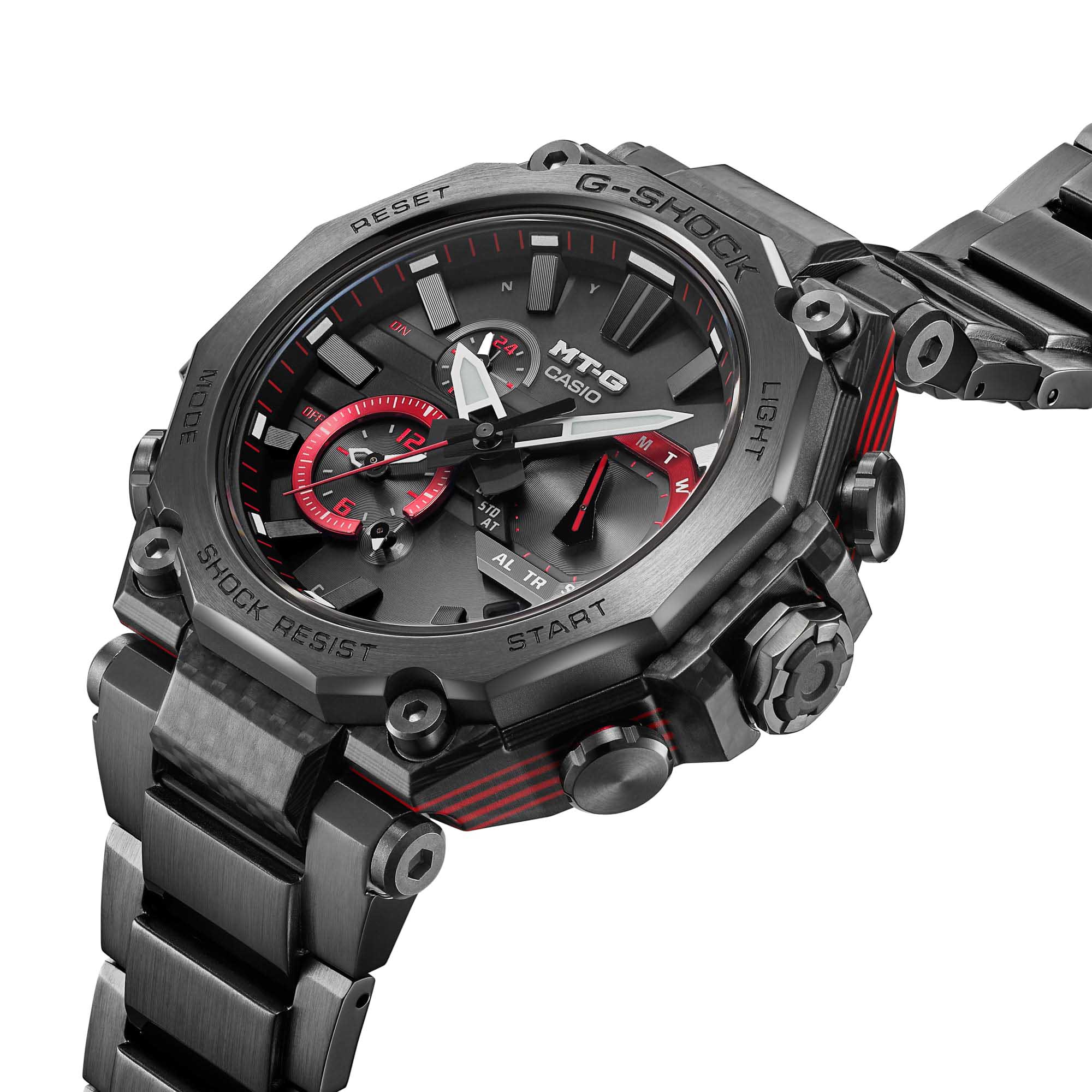Оригинальные часы Casio Casio G-Shock Premium MTG-B2000YBD-1A электронные калибр механизма  общий вид